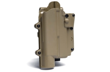 Image of Alien Gear Holsters Rapid Force Level 2 Polymer OWB Belt Holster, Glock 19/19X/19 MOS/17/17 MOS/44/45/45 MOS/47/47 MOS Gen 1-6, 22/23 Gen 1-4, Left Hand, No Axon, Tan, R2-B-0057-TN-LH-LL-A0-B