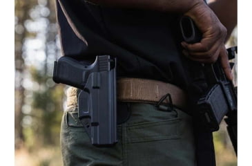 Image of Alien Gear Holsters Roswell OWB Holster, Springfield Armory Hellcat, with MRDS, Right Hand, 1.75in Belt, ROW-0985-R1-RH-D