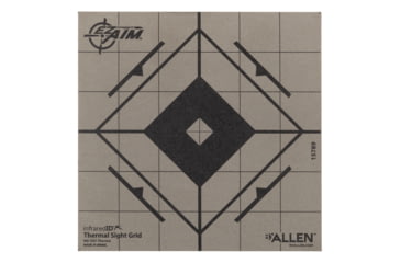 Image of Allen EZ Aim 6in Thermal Sight Grid Target, Grey, 15789