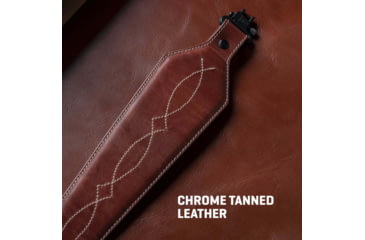 Image of ALLEN 8508 LEATHER SLING WESTERN SCALLOP, BROWN