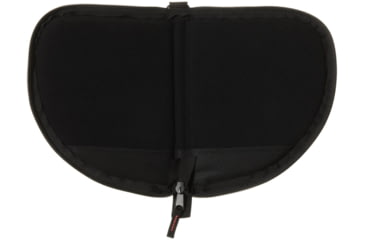 Image of Allen Auto-Fit 1-Pocket Ruger Handgun Case Measures 9.5x7.25 Inches Gray With Red Logo