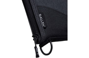 Image of Allen Auto-Fit 2.0 Compact Handgun Case, Black, 8.25 in x 6.25 in, 7753