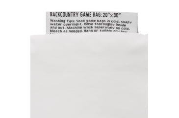 Image of Allen BackCountry Single Meat Game Bag, White, Polyester, 6593