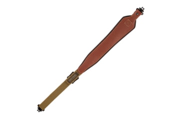 Image of Allen BakTrak Leather Sling, Debossed Horns, Brown, 8391, 8391