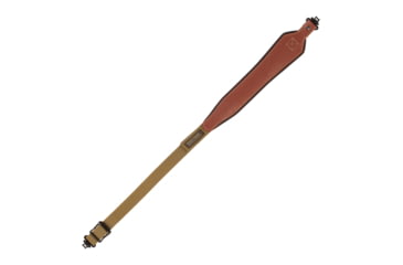Image of Allen BakTrak Leather Sling, Debossed Horns, Brown, 8391, 8391