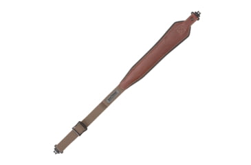 Image of Allen BakTrak Leather Sling, Debossed Horns, Brown, 8391, 8391