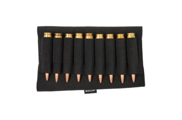 Image of Allen Buttstock Nylon Cartridge Holder, Black, 9 Rifle Shells - 206