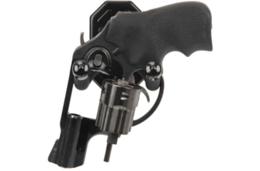 Image of Allen Defender Double Hooks w/Metal Mounting Plate, Black, Steel, 7in, 2 Pack, 5646