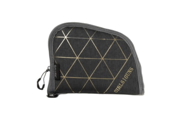 Image of Allen Girls With Guns Handgun Case, Heather Gray, 8in, 90-8