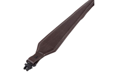 Image of Allen Heritage Plain Dark Leather Rifle Sling, Mahogany, 8511