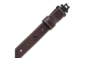 Image of Allen Heritage Plain Dark Leather Rifle Sling, Mahogany, 8511