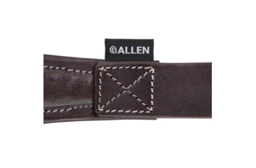 Image of Allen Heritage Plain Dark Leather Rifle Sling, Mahogany, 8511