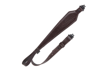 Image of Allen Heritage Plain Dark Leather Rifle Sling, Mahogany, 8511
