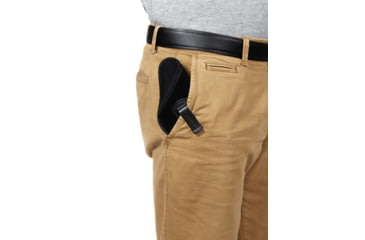 Image of Allen Inside The Pant Handgun Holster, Most 3.25 to 3.75 Inch Barrel Medium and Large Frame Semi-Auto Handguns, Black, 7, 44607