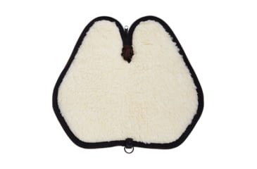 Image of Allen Legend Handgun Rug Taupe With Black Trim 11 Inches