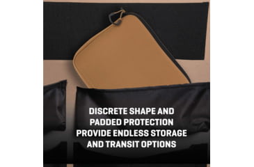 Image of Allen Neoprene Pistol Pouch, Full-Size Handguns up to 9in, FDE, 3638