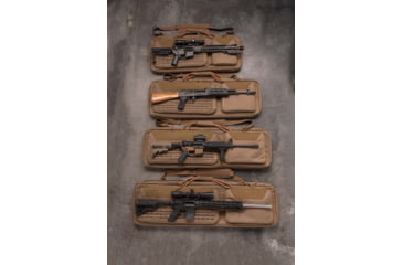 Image of Allen Tac Six Squad 42 in Tactical Gun Case, Coyote, 10837