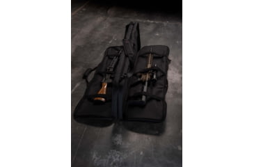 Image of Allen Tac Six Unit 38 in Tactical Gun Case, Black, 10838