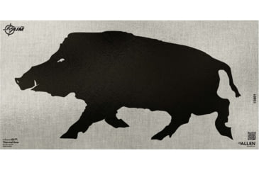 Image of Allen Thermal ID Boar Paper Target, 24x 12,in Gray, 15801