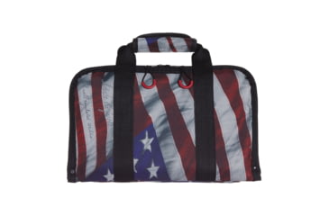 Image of Allen Victory Duplex Handgun Case Custom Flag Pattern