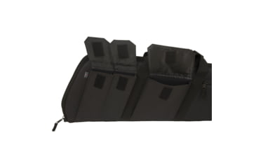 Image of Allen Wedge Tac Case 36 Black 2 Mag 1 Access 1 Zipper Pocket
