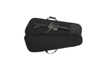 Image of Allen Wedge Tac Case 41 Black 2 Mag 1 Access 1 Zipper Pocket