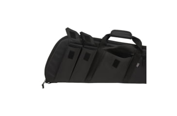 Image of Allen Wedge Tac Case 41 Black 2 Mag 1 Access 1 Zipper Pocket