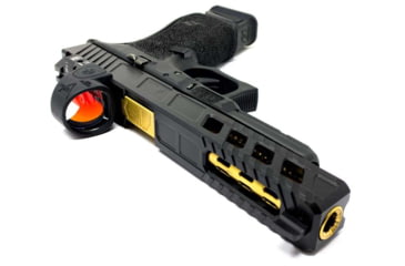 Image of Alpha Shooting Sports 9mm Match Grade Crowned Ported Barrel for Glock G34, 5in, 1-10, TiN, ALPG349MMTINCP