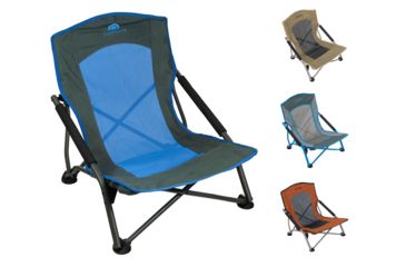 Image of ALPS Mountaineering Rendezvous Chair, Dark Gray/Bright Blue, Khaki, Ocean/Charcoal, Rust