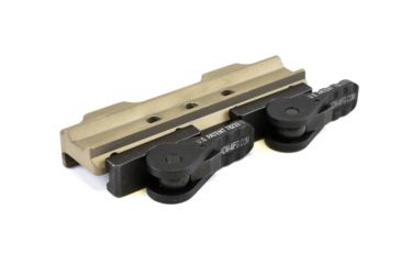 Image of American Defense Manufacturing AD-B3-HD Modular Base, Standard Lever, Flat Dark Earth, AD-B3-HD STD FDE