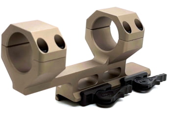 Image of American Defense Manufacturing AD-DELTA-C-H Scope Mount, 1.93in NV Height, Titanium Lever, 34mm Ring Size, Flat Dark Earth, AD-DELTA-C-H-34-FDE-TL