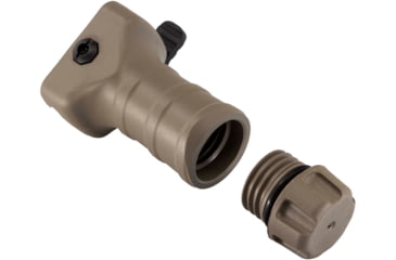 Image of American Defense Manufacturing Battlegrip QD Short Vertical Grip, Standard Legacy Lever, Flat Dark Earth, BGV-QDK-FDE-STD-STD