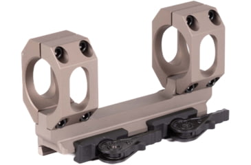 Image of American Defense Manufacturing Dual Ring Scope Mount Straight up Mount, 1in Rings, Flat Dark Earth, AD-RECON-S 1 STD FDE-TL
