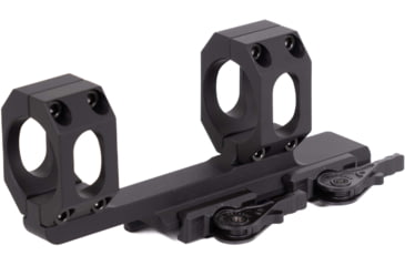 Image of American Defense Manufacturing Dual Ring Scope Mount w/ 2in Offset, 40mm Rings, Black, AD-RECON 40 STD-TL