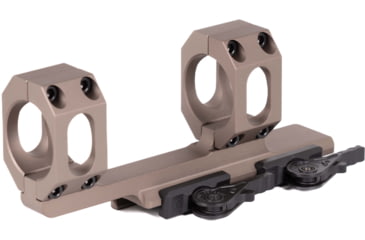 Image of American Defense Manufacturing Dual Ring Scope Mount w/ 2in Offset, 35mm Rings, Flat Dark Earth, AD-RECON 35 STD FDE-TL