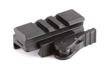 Image of American Defense Manufacturing Picatinny QD Mount, 3LUG, Standard Lever, Black, AD-170-VPG 3LUG STD