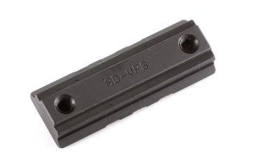 Image of American Defense Manufacturing Picatinny QD Mount, 3LUG, Standard Lever, Black, AD-170-VPG 3LUG STD