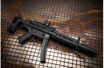 Image of American Defense Manufacturing QD Mount w/ Standard Lever for the Aimpoint ACRO Micro Red Dot in Low Height, Black, AD-ACRO-L-STD