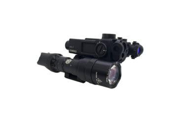Image of American Defense Manufacturing Steiner DBAL Light/Laser Base, Titanium Lever, Black, AD-DBAL-SF-TL