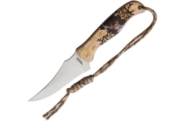 Image of American Hunter Trophy Whitetail Skinner Knife, 4 satin finish stainless skinner blade, Wood handle, AH023 / HK1273