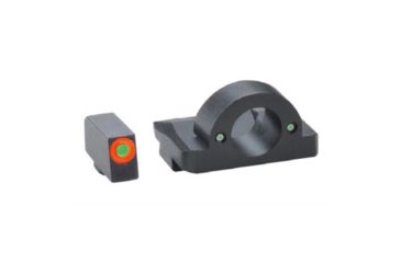 Image of AmeriGlo GL5225 Ghost Ring Night Sight Glock 17/19/19x/26 Gen5 Green Tritium W/O