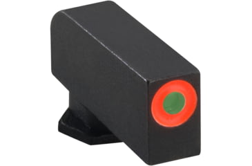 Image of AmeriGlo Glock Pro-Glo Tritium Front Pistol Sights, Front Only, Green Tritium Lamp, Orange Outline Front .190in H .125in W, GL-212T-190-ORC