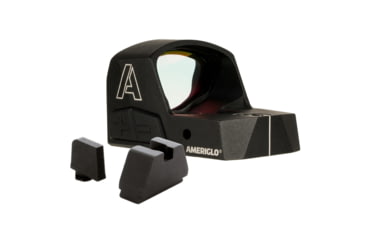 Image of AmeriGlo Haven Handgun Carry Ready Combo 1x28mm Red Dot Sight, 5.0 MOA Dot, Black, HVN04