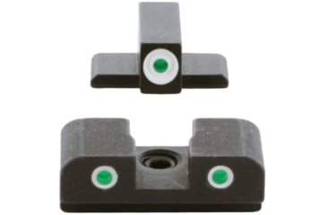 Image of AmeriGlo Pistol Tritium Night Sights, Sig 220,229,245, Green Front, Green Rear, SG-165