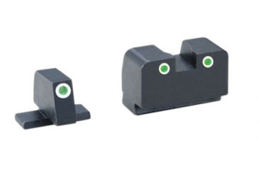 Image of Ameriglo Sig Sauer Night Sight Set, Classic, Green Front/Green Rear, Tall For Suppressor Use SG-181