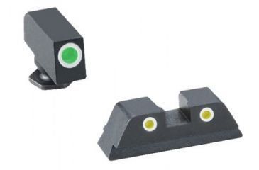 Image of Ameriglo Tritium front, green yellow GL-431