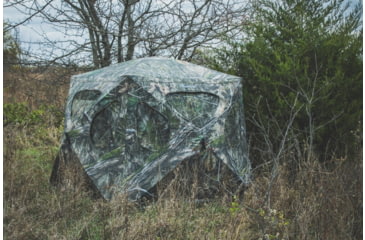 Image of Ameristep Silent Brickhouse Wide Bottom Fire Retardant Hunting Blind