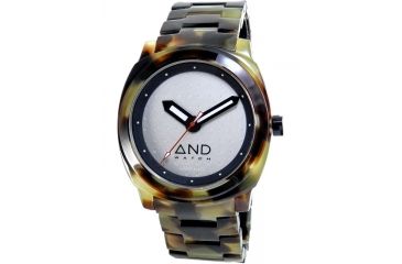 Image of AND Watch Dark Brown Xenophon Watch, Dual Time Zones ADWXENOPHON.DBK