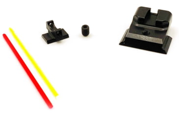 Image of Angry Bear Arms M&amp;P Low Profile Shield Fiber Optic, Black, ABA223