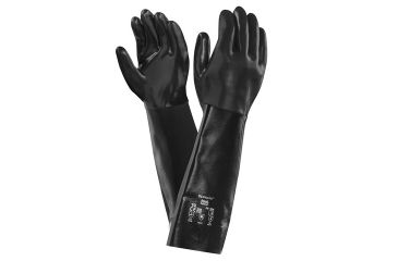 Image of Ansell Healthcare Scorpio 09-928 Neoprene Gloves 45.7cm/18in Gauntlet, 213321, 12 Pair/Pack